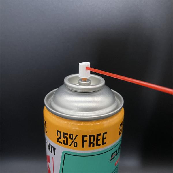 Effortless Full-Coverage Aerosol Valve and Actuator for Household Cleaning and DIY Projects with Consistent Mist Dispersion