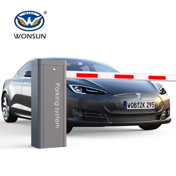 24VDC Motor Max 6 Meters Automatic Boom Barrier Gate Parking Barrier Gate For Toll System