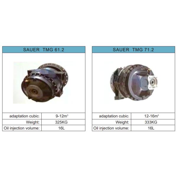 Concrete Mixer Truck Spare Parts China Gearbox In Stock TMG 61.2 TMG 71.2 For 9 - 16m3 Concrete Mixer Truck Build