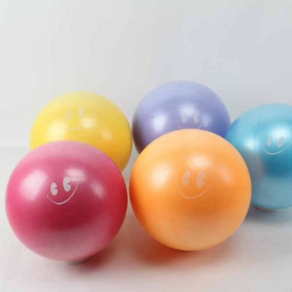 Small Exercise Ball for Yoga Pilates Barre Physical Therapy Stretching And Core Fitness