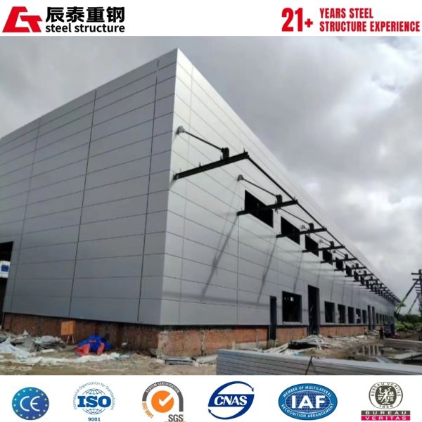 Fireproof Galvanized Steel Warehouse Building for Chemical Raw Material