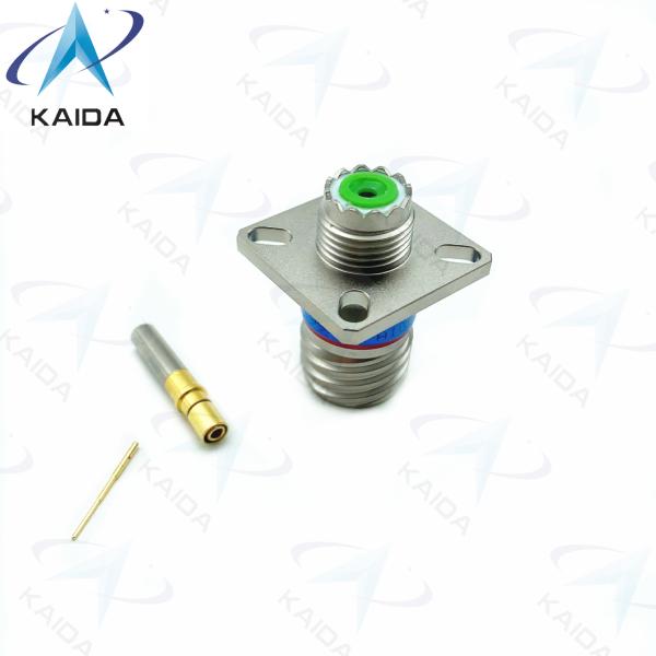 MIL-DTL-38999 Серия 3 Коннектор приемника с натяжкой 1 контакт D38999/20FA10BN.1 Коаксиальный контакт женского пола.