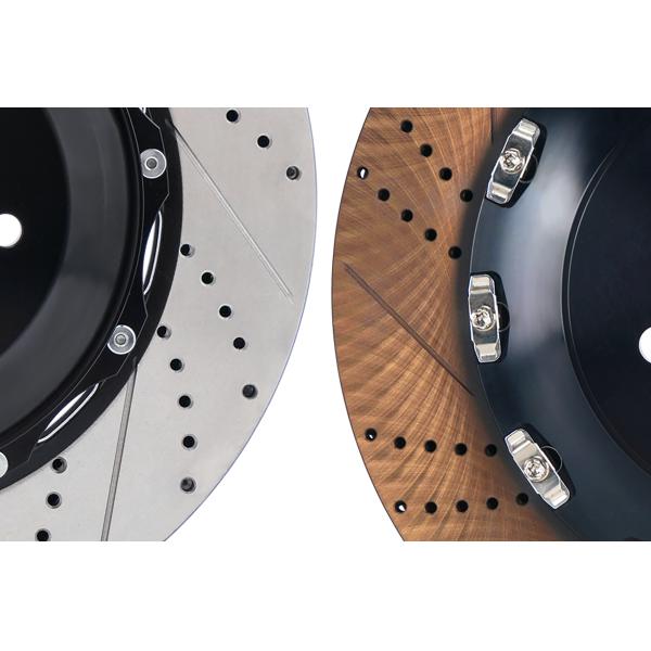TEiRacing Street Version S60-Plus 6 Pot Monoblock Caliper Большой тормозный комплект для 19/20/21/22 дюймового обода автомобиля