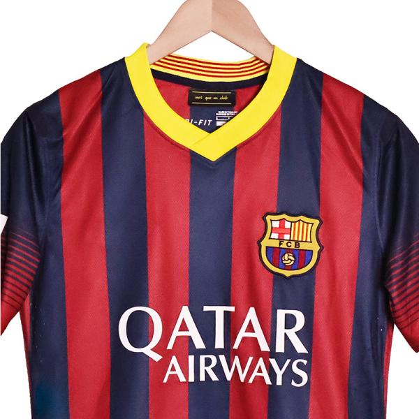 2013-2014 Barcelona Retro Home Jersey Group Customized Classic Football Jersey