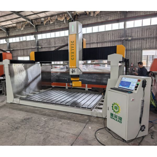 Automated 5-Axis CNC Stone Working Machine High-Efficiency Carving Milling