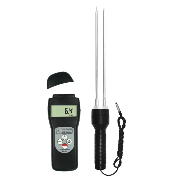 MC-7825COCOA Digital LCD Moisture Meter with 7~30% Range and ±0.5% Accuracy for Cocoa Bean Water Analysis