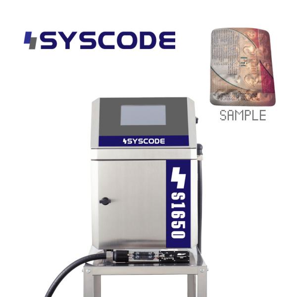 Durable S1650 Stainless Steel Inkjet Printer for High-Resolution Printing – IP54 Rated