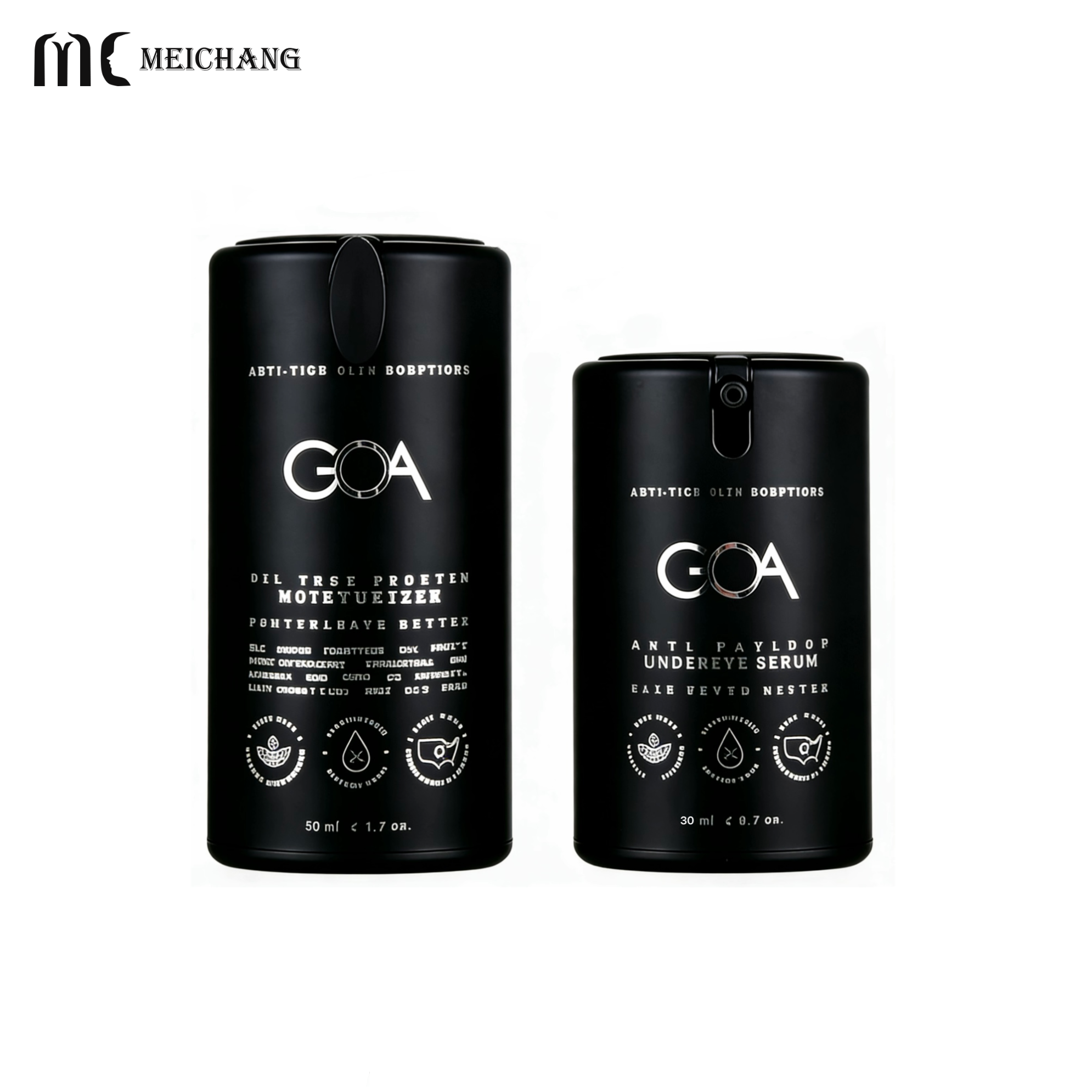30ml / 50ml Premium Double-Layer Acrylic Airless Bottle Anti-Contamination Packaging for Serums and Creams(MC-249)