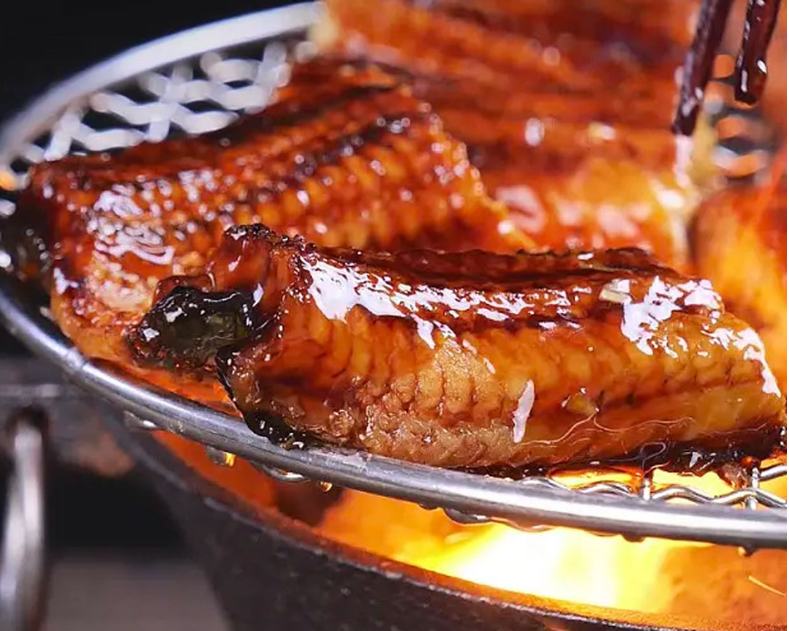Customized Unagi Japanese Technique Dried Roasted Frozen Eel Vacuum Packed Somked Unagi Roasted Eel Fish
