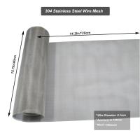 304/316 Stainless Steel Plain Weave Wire Mesh for Filtration