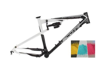 Ral 9003 Mountain Bike Powder Coating , Electrostatic White Powder Coating