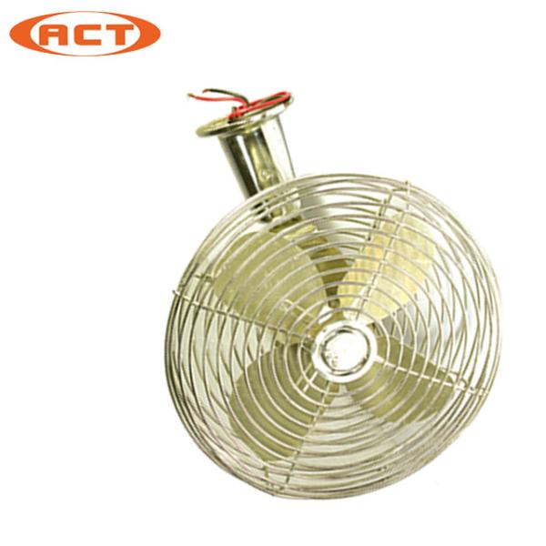 Excavator Cab 8 Inch Or 12 Inch Cooling Fan Universal Electric 24V / 12V