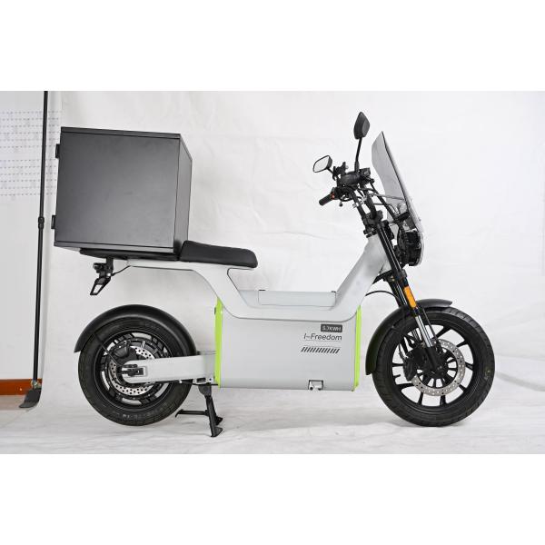 72V 38Ah Delivery e-Motorcycle with Battery Pack and Smart Type Sensor 3000W Mid Motor