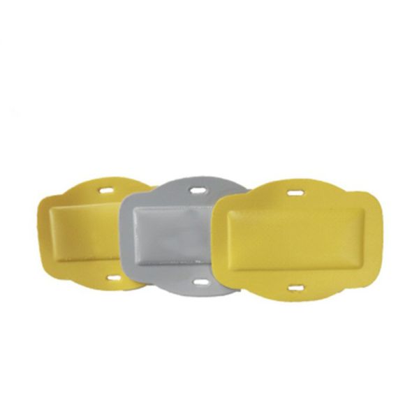 IP68 Waterproof Outdoor Working Aviation Leather RFID UHF Tag Cambered Surface Bonding Gas Cylinder UHF Tag