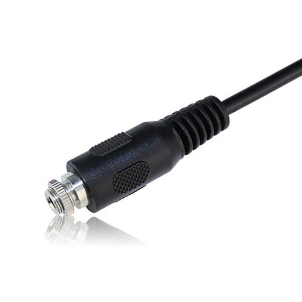 Torsión de macho a hembra 3,5 mm 3 polos TRS cable de conexión de audio