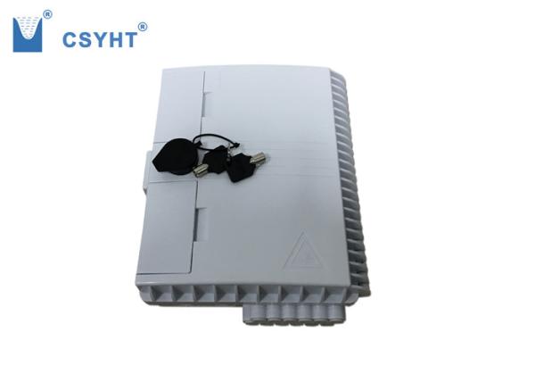 12 Port Fiber Optic Distribution Unit Load PLC Splitter In FTTH / GPON Project