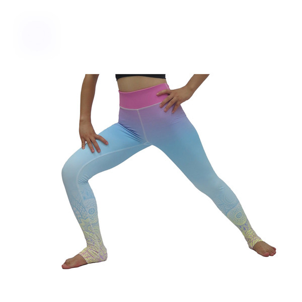 Брюки длинной длины женские плотные/гетры спортзала Лыкра подгоняли цвет