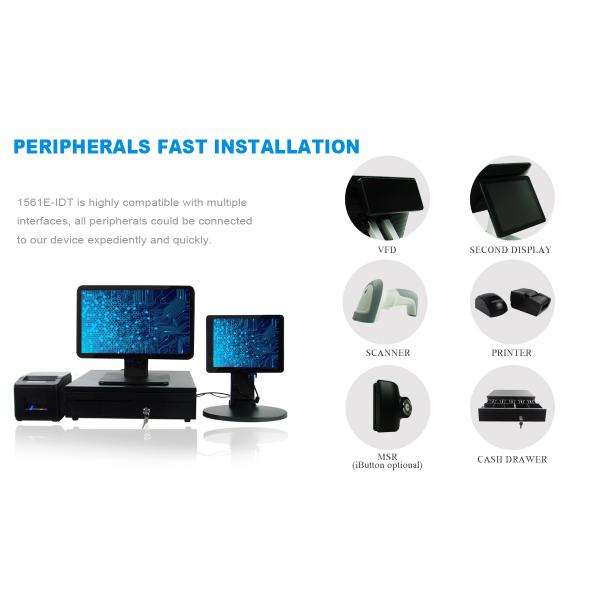 Dual Widescreen Computer Cash Register System