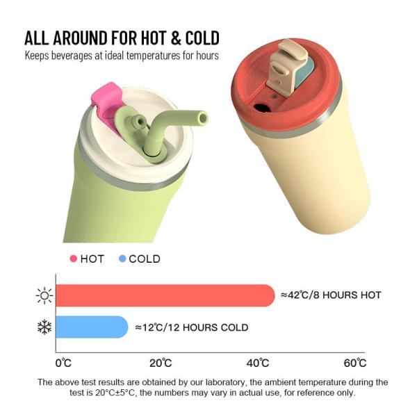 Bouteilles à vide en acier inoxydable en vrac sur mesure 12 oz par poignée.