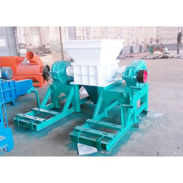 Industrial Dustbin / Garbage Shredder Machine , 2 Shaft Shredder Compact Design