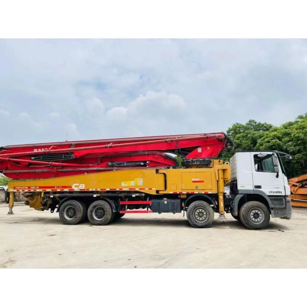 2019 Mobile Pipeline Cement Pump 56m Spare Parts Avaliable for Concrete Pump