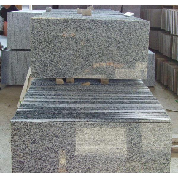 G418 Sea Wave spray Spoondrift Flower Wave white light grey Granite stone tiles slabs