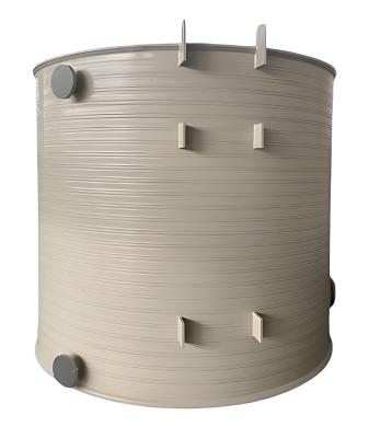 NF EN 12573 Compliant PPH Tank For Chemical Industry With Wide Temperature Range