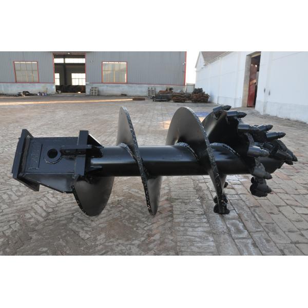 Double Cut Single Sprial Rock Drilling Auger Dia 150cm 1310kg 33 Teeth