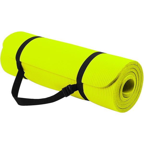 Циновка йоги 20 Mm циновки тренировки выскальзывания Eco толстая не не токсическая толстая