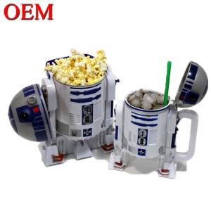 Factory Passed FAMA custom Plastic Popcorn Cup Containers Popcorn Buckets With