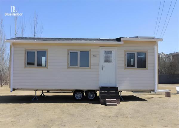 Prefab Tiny House With Trailer Hook And Foot Support