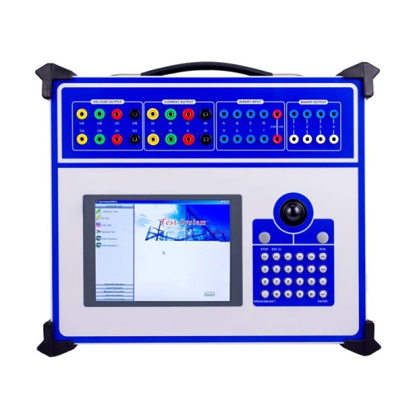 Six‑Phase Microcomputer Relay Protection Tester 6‑Voltage 6‑Current Secondary Injection Test Set for Substation Relay Commissioning