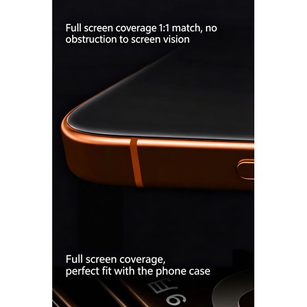 Silk-screened high-definition tempered glass screen protector