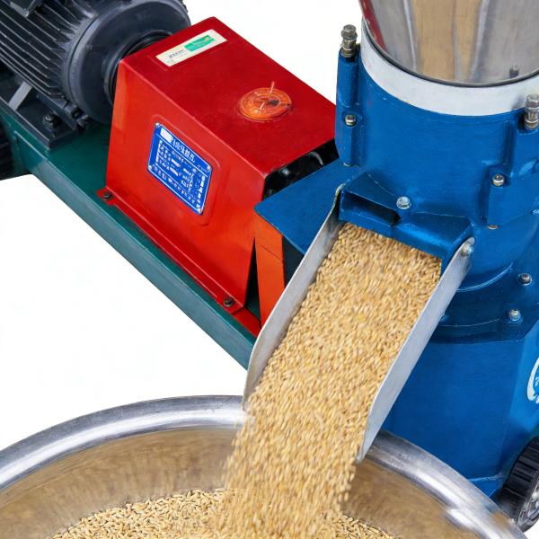 Stainless Steel Rust Resistant Poultry Pellet Machine 200kg/H Farm Feed Pellet Mill