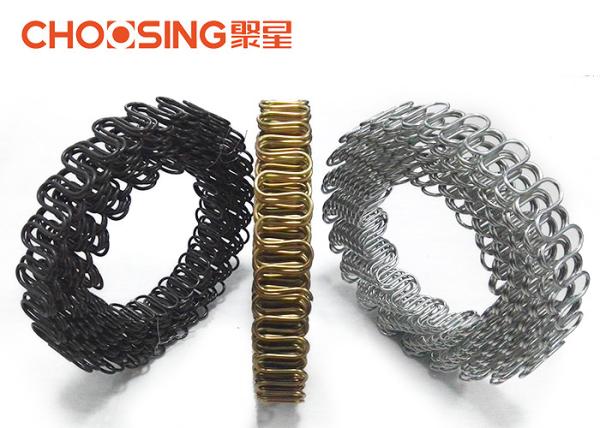 Rust Resistant Replacement Furniture Springs , Upholstery Strap Springs Arc Height 8cm - 15cm