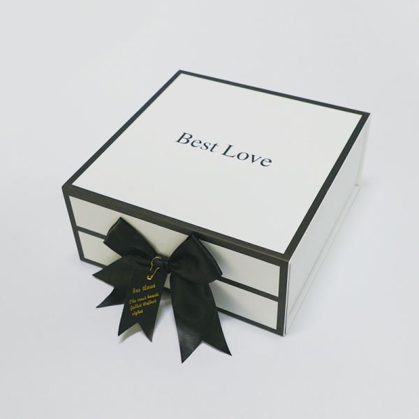Hot Stamping Recyclable 157g 1.5mm Art Paper White Rectangle Box