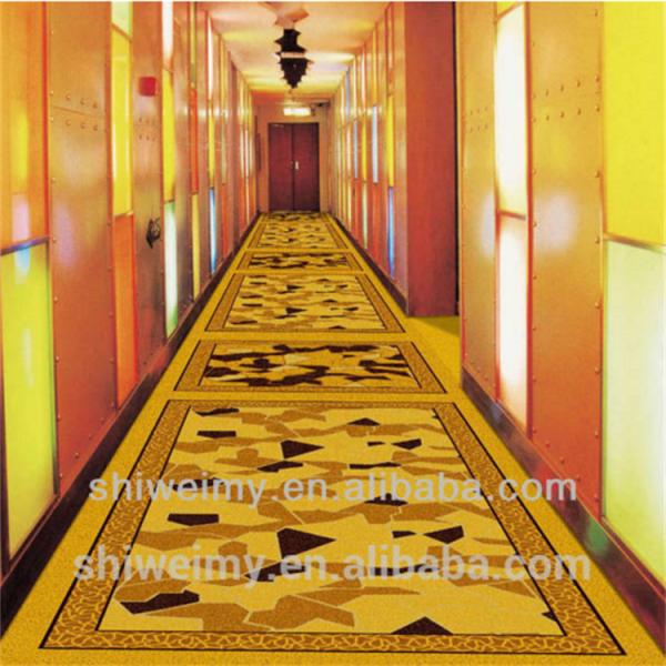 Hot sales stone pattern polypropylene carpet for corridor