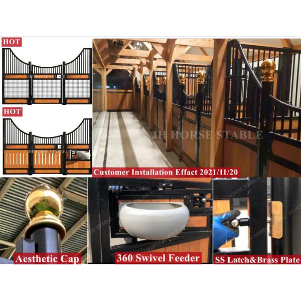 древесина раздвижной двери коробки лошади 10ft 12ft 14ft стабилизированная