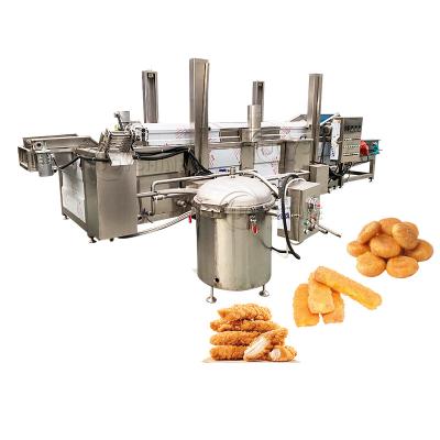 Fritadora de batatas comercial Temperatura de óleo 0-300C Capacidade de fritura pode ser personalizada
