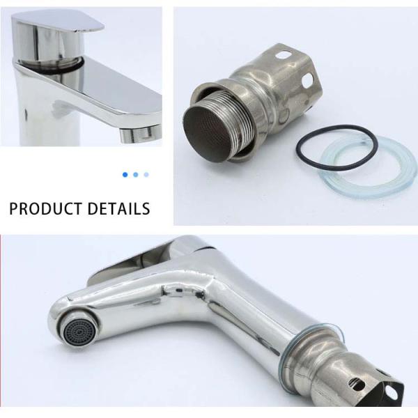 Convenient installation Single Handle Bathroom Faucet Deck Mounted