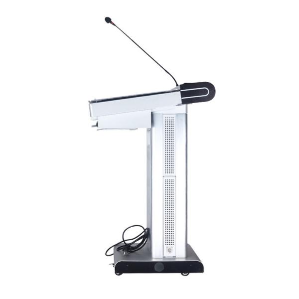 Android/Windows Mobile Smart Digital Podium Hidden Cable Management 720kg/m3 Density Board Phosphating Coating