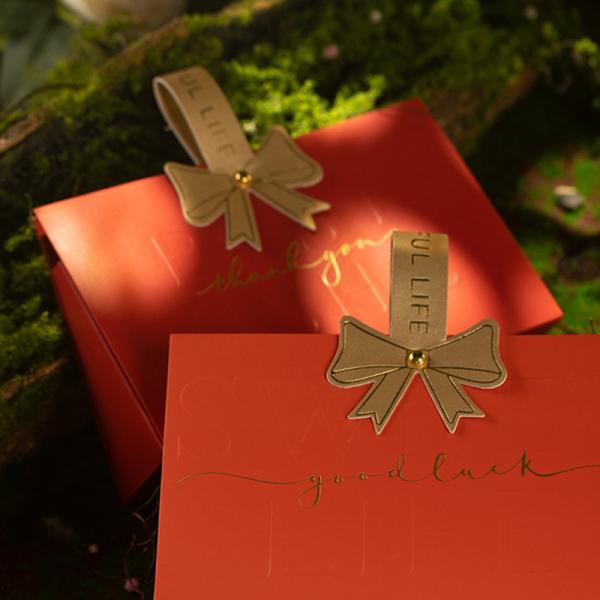 Luxury House Shaped Wedding Favor Box with Leather Handle