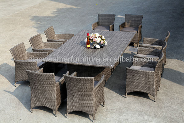 CZ-2027 Diseño contemporáneo Muebles de exterior de ratán para el ocio