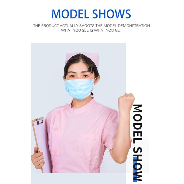 Earloop face masks n95 3 ply medical disposable surgical face mask for sale