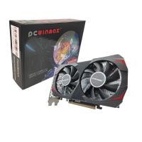 PCWINMAX RX 580 Carte graphique 2048SP 8G GDDR5 256Bit Carte vidéo de jeu PC HD DP DVI Sortie RX580 pour bureau