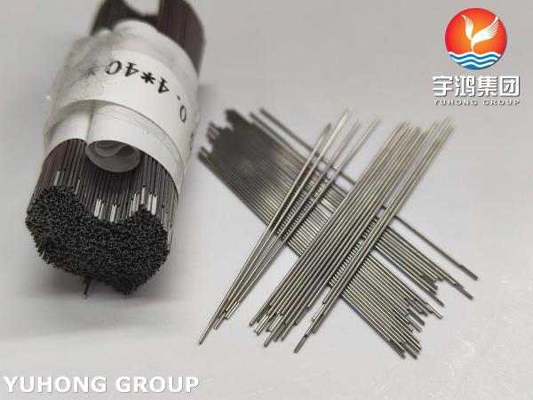 SUS304 Tubes à aiguille d'irrigation pour le traitement du canal radiculaire, pointe à demi-coupe avec encoche, 27G