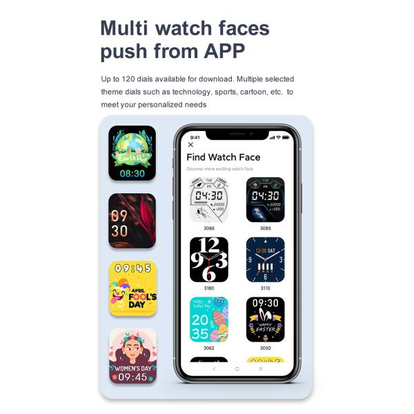 Браслет Bluetooth 5,0 Bluetooth женского мужского кровяного давления тарифа сердца умный