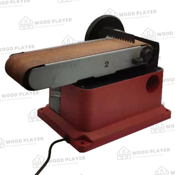 120V Electric 6 Inch Disc Belt Sanding Machine For Wood