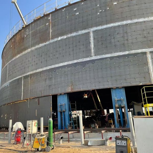 Glass-Lined Vessel Lifting 15t Bolted Electric Lead Screw 