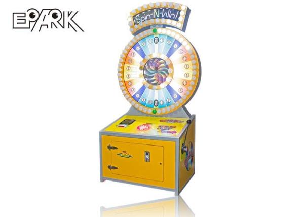 Spin N Win Arcade Amusement Lottery Ticket Game Machine